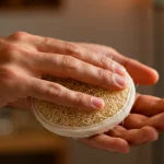 Luffa aegyptiaca para el cuidado de las manos